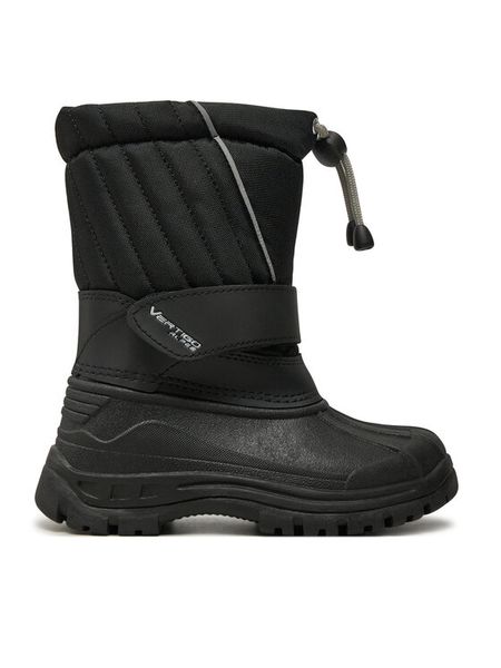Vertigo Alpes Śniegowce Booster Czarny. Czarne buty zimowe chłopięce Vertigo Alpes, bez wzorów, z materiału, bez zapięcia. Za 219.99 zł.