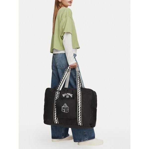 Torba podróżna Billabong. Czarne torby podróżne damskie Billabong, bez wzorów. Za 69.99 zł.