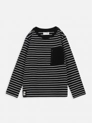 Coccodrillo Bluzka ZC3143104GBK Czarny Regular Fit. Czarne t-shirty dla chłopców COCCODRILLO, bez wzorów, z bawełny, bez ramiączek. Za 39.99 zł.