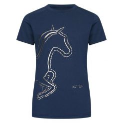 Koszulka dla dziewczynki HV Polo Laurelle. Niebieskie t-shirty i topy dla dziewczynek HV POLO, bez wzorów, z dżerseju, bez ramiączek. Za 191.50 zł.