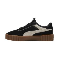 Buty damskie Puma. Czarne obuwie sportowe damskie Puma, bez wzorów, z gumy, tenisowe. Za 219.00 zł.