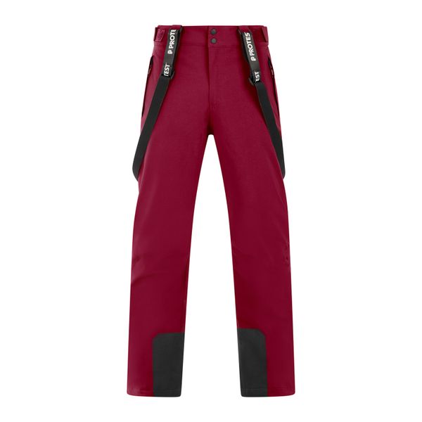 Spodnie narciarskie Protest Chester. Czerwone spodnie snowboardowe męskie Protest, na zimę, m, bez wzorów, narciarskie. Za 510.50 zł.