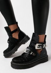 Czarne Botki Meliphite. Czarne botki damskie Born2be, boho, przed kolano, bez obcasa, na płaskiej podeszwie, bez zapięcia. Za 139.99 zł.