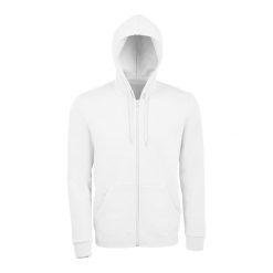 Bluza Z Kapturem Dla Dorosłych Unisex Stone. Białe bluzy męskie SOL'S, l, bez wzorów, z kapturem. Za 106.99 zł.