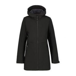 Icepeak Alamosa Softshelljacke Damen. Czarne kurtki damskie Icepeak, na wiosnę, bez wzorów, bez kaptura, trekkingowe. W wyprzedaży za 475.10 zł.
