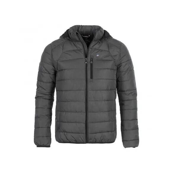 Kurtka narciarska Peak Mountain Cenzo. Szare kurtki męskie Peak Mountain, xl, bez wzorów, z puchu, długie, bez kaptura, narciarskie. Za 327.00 zł.