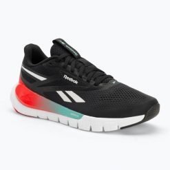 Buty Reebok Flex Trainer. Czarne buty sportowe męskie REEBOK FITNESS, bez zapięcia, na fitness i siłownię. Za 279.99 zł.