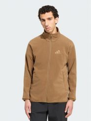 Adidas Polar Terrex Multi Essentials Full Zip Fleece Jacket KY9788 Brązowy Regular Fit. Brązowe bluzy męskie Adidas, l, bez wzorów, z polaru, bez kaptura. Za 218.99 zł.