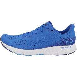 Buty do biegania męskie New Balance Fresh Foam X Tempo V2. Szare buty sportowe męskie New Balance, z materiału, bez zapięcia, do biegania. Za 741.00 zł.