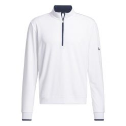 Bluza adidas UPF Lightweight. Białe bluzy męskie Adidas, bez wzorów, bez kaptura. Za 302.50 zł.