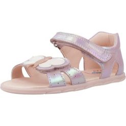 Sandały PABLOSKY 051568P Rose. Czerwone sandały damskie Pablosky, bez wzorów, ze skóry, bez obcasa, bez zapięcia. Za 198.99 zł.