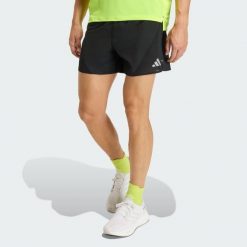 Spodenki do biegania adi365breeze. Czarne krótkie spodenki sportowe męskie Adidas, bez wzorów, do biegania, climacool (adidas). Za 219.00 zł.