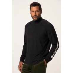 Męska Koszulka funkcyjna z długim rękawem FLEXNAMIC® fitness QuickDry. Czarne koszulki sportowe męskie JAY-PI, m, bez wzorów, z elastanu, bez kołnierzyka, bez ramiączek, na fitness i siłownię. Za 244.99 zł.