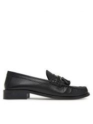 Gino Rossi Mokasyny ELY-130 Czarny. Czarne mokasyny damskie Gino Rossi, ze skóry. Za 349.99 zł.