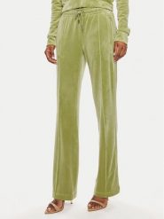 Juicy Couture Spodnie dresowe Tina JCAPW045 Zielony Regular Fit. Zielone spodnie dresowe damskie Juicy Couture, l, bez wzorów, z dresówki. Za 359.99 zł.