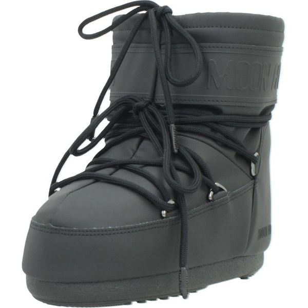 Buty MOON BOOT MB ICON LOW RUBBE Czarny. Czarne trekkingi damskie Moon Boot, na zimę, trekkingowe. Za 953.99 zł.
