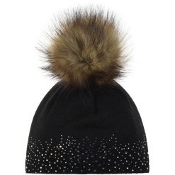 Czapka Zimowa Eisbar Nalin Lux Crystal MÜ. Czarne czapki i kapelusze damskie Eisbar, na zimę, bez wzorów, z wełny, sportowe. Za 269.90 zł.
