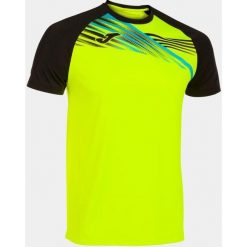 Koszulka do biegania męska Joma Elite X. Czarne koszulki sportowe męskie Joma, m, bez wzorów, bez kołnierzyka, bez ramiączek, do biegania. Za 186.99 zł.