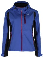 Damska kurtka softshell Athl. dpt Maya Pervinica Blue. Niebieskie kurtki damskie Givova, na zimę, l, bez wzorów, z elastanu, bez kaptura. Za 279.99 zł.
