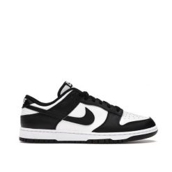 Dunk Low Black White. Czarne obuwie sportowe damskie Nike, bez wzorów, trekkingowe. Za 708.88 zł.