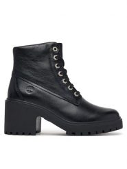 Timberland Trapery TB0A5S49W021 Czarny. Czarne śniegowce i trapery damskie Timberland, ze skóry. Za 779.99 zł.