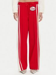 PINKO Spodnie dresowe Jacob 105272 A2MD Czerwony Relaxed Fit. Czerwone spodnie dresowe damskie Pinko, l, bez wzorów, z bawełny. Za 769.99 zł.