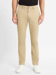 Tommy Hilfiger Spodnie - Denton Mężczyźni Bawełna beżowy, 36-30. Brązowe eleganckie spodnie męskie Tommy Hilfiger, m, bez wzorów, z bawełny. Za 459.95 zł.