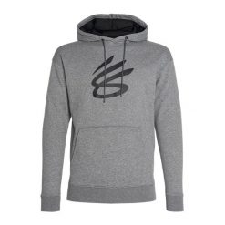 Bluza męska Under Armour Curry Splash Hoodie. Szare bluzy sportowe męskie Under Armour, m, bez wzorów, bez kaptura, do koszykówki. Za 299.99 zł.