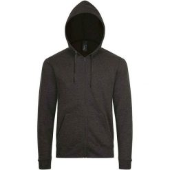 Bluza Z Kapturem Dla Dorosłych Unisex Stone. Brązowe bluzy męskie SOL'S, m, bez wzorów, z kapturem. Za 122.99 zł.