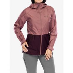 Kurtka membranowa damska Columbia Inner Limits III Jacket. Czerwone kurtki sportowe damskie Columbia, bez wzorów, bez kaptura, trekkingowe. Za 345.99 zł.