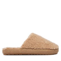 Kapcie EMU Australia. Brązowe kapcie damskie Emu Australia, bez wzorów. Za 384.99 zł.
