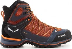 Buty trekkingowe męskie Salewa Trainer Lite Mid GTX pomarańczowe r. 40 1/2. Brązowe trekkingi męskie Salewa. Za 1,103.10 zł.