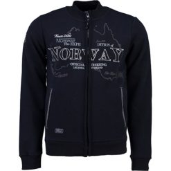 Bluza "Gebel" w kolorze granatowym. Bluzy dla chłopców Geographical Norway Women & Kids, prążkowane. W wyprzedaży za 86.95 zł.