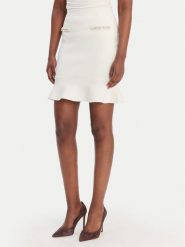 Guess Spódnica mini W6RD75 Z4422 Écru Regular Fit. Spódnice damskie Guess, s, z aplikacjami, z wiskozy, mini. Za 439.99 zł.