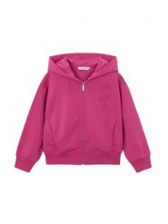 Mayoral Bluza 3457 Różowy Regular Fit. Czerwone bluzy dla dziewczynek Mayoral, bez wzorów, z bawełny, bez ramiączek, bez kaptura. Za 139.99 zł.