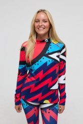 Koszulka termoaktywna damska Fresh Prince. Niebieskie koszulki sportowe damskie OOSC, l, bez wzorów, z materiału, bez kołnierzyka, bez ramiączek, na fitness i siłownię. Za 269.99 zł.