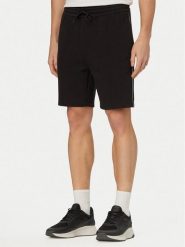 BOSS Szorty sportowe Join Headlo 50561776 Czarny Regular Fit. Czarne krótkie spodenki sportowe męskie Boss, m, bez wzorów, z syntetyku. Za 599.99 zł.