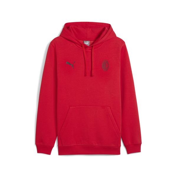 Męska bluza z kapturem AC Milan FtblEssentials PUMA. Czarne bluzy męskie Puma, na jesień, m, bez wzorów, z bawełny, z kapturem. Za 259.00 zł.
