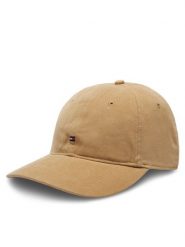 Tommy Hilfiger Czapka z daszkiem Flag '85 Soft 6 Panel Cap AM0AM12531 Beżowy. Brązowe rękawiczki męskie Tommy Hilfiger, bez wzorów, z bawełny. Za 99.99 zł.
