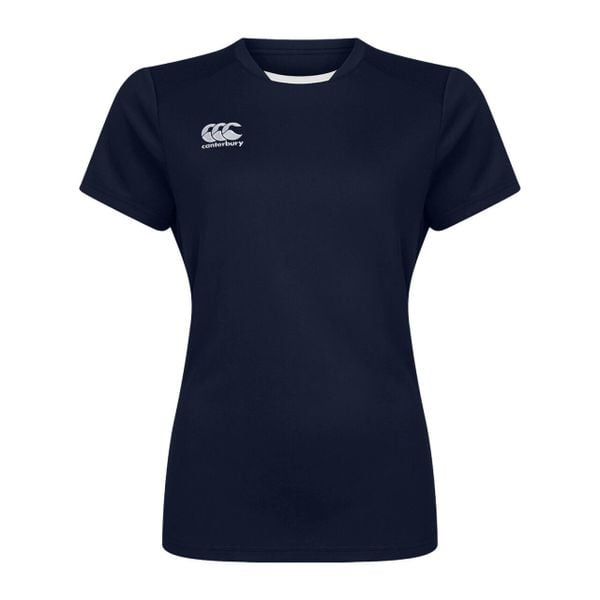 Koszulka damska Canterbury Club Dry. Niebieskie koszulki sportowe damskie CANTERBURY, bez wzorów, sportowe, bez kołnierzyka. Za 213.00 zł.