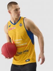 4F Koszulka meczowa replika domowa z sezonu 2023/24 męska 4F x Arka Gdynia - multikolor M. T-shirty męskie 4f, m, bez wzorów, z dzianiny, bez kołnierzyka. W wyprzedaży za 119.99 zł.