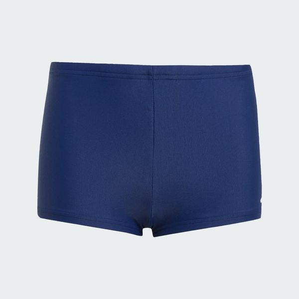 KĄPIELÓWKI DZIECIĘCE. Czarne kąpielówki dla chłopców Adidas, bez wzorów, z elastanu. Za 91.95 zł.