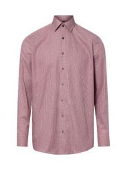 Finshley & Harding koszula biznesowa Mężczyźni Modern Fit Bawełna czerwony, 46. Czerwone koszule męskie Finshley & Harding, m, bez wzorów, z bawełny, biznesowe, bez kołnierzyka, bez ramiączek. Za 179.95 zł.