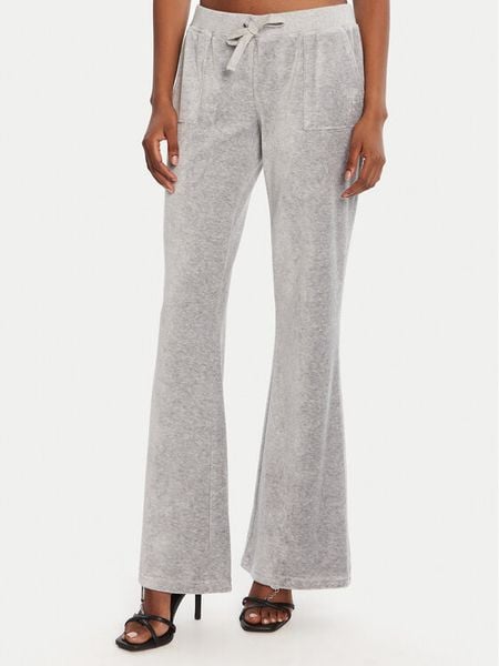 Juicy Couture Spodnie dresowe Caisa JCSEBJ008 Szary Slim Fit. Szare spodnie dresowe damskie Juicy Couture, l, bez wzorów, z bawełny. Za 229.99 zł.