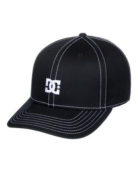 Czapka DC Shoes Dc Cap Star Hdw. Czarne czapki i kapelusze męskie DC Shoes, bez wzorów, z bawełny, retro. Za 129.99 zł.