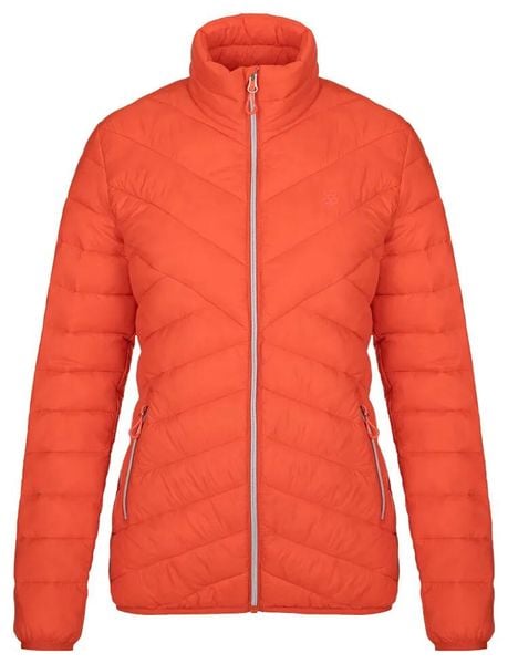 Damska pikowana kurtka Loap Irbora czerwona. Brązowe kurtki damskie Scarpa, na zimę, xl, bez wzorów, z materiału, bez kaptura. Za 255.99 zł.