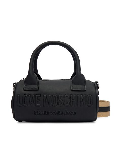 LOVE MOSCHINO Torebka JC4054PP1OLE0000 Czarny. Czarne torebki do ręki damskie Love Moschino, bez wzorów, ze skóry, bez dodatków. Za 839.99 zł.