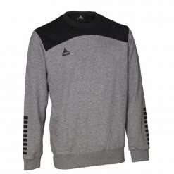 Bluza dresowa męska Select Oxford Sweat bawełniana szara. Czarne bluzy męskie Select, m, bez wzorów, z bawełny, bez kaptura, do piłki ręcznej. W wyprzedaży za 182.45 zł.
