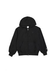 Bluza damska Champion Full Zip Hoodie Sweatshirt 117787. Fioletowe bluzy damskie Champion, xs, bez wzorów, z bawełny, bez kaptura. Za 216.99 zł.