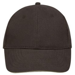Czapka Z Daszkiem Buffalo 6 Panel. Brązowe czapki i kapelusze damskie SOL'S, bez wzorów. Za 29.99 zł.
